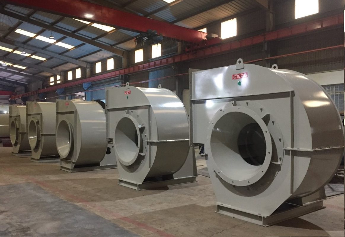 Quạt lò hơi GTECO chất lượng hàng đầu