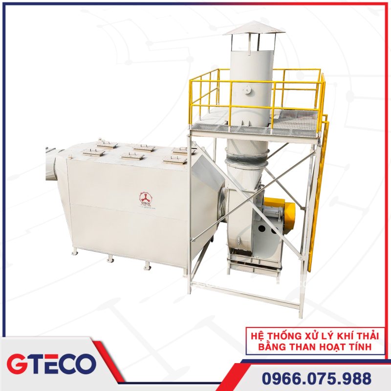 Hệ thống xử lý khí thải bằng than hoạt tính