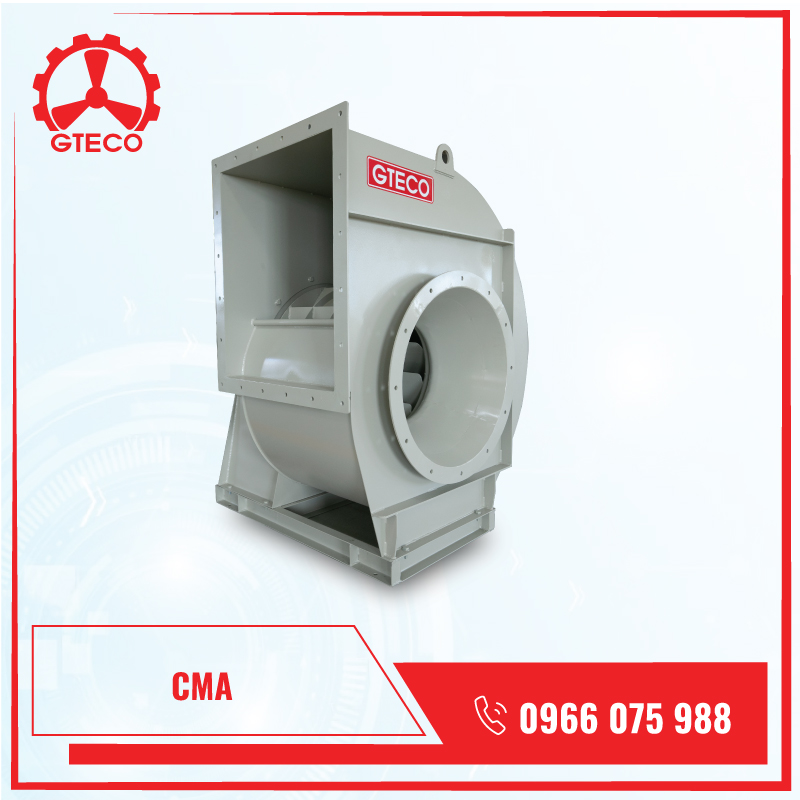 Quạt Ly Tâm Trung Áp CMA/B/C/D/F Quạt Ly Tâm Trung Áp CMA/B/C/D/F