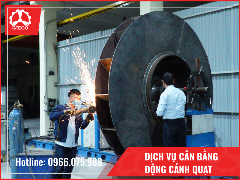Dịch vụ cân bằng động cánh quạt