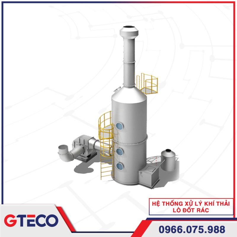 Hệ Thống Xử Lý Khí Thải Lò Đốt Rác