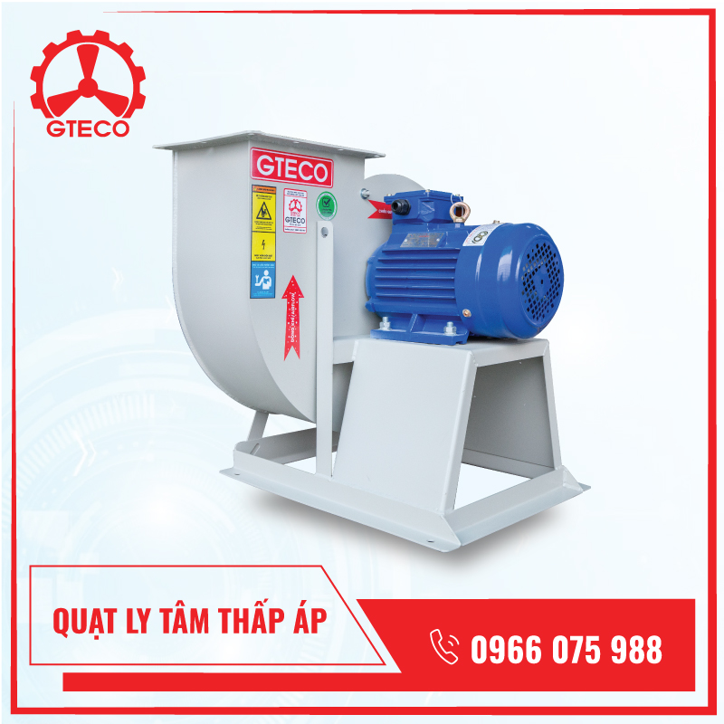 Quạt ly tâm thấp áp Quạt ly tâm thấp áp