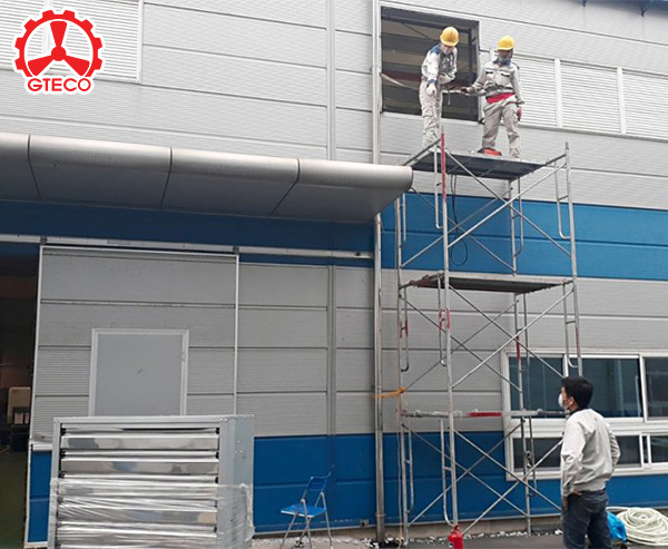 Hệ thống thông gió nhà xưởng