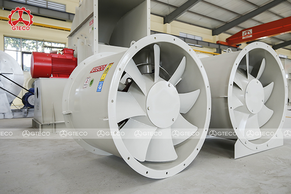 Quạt Công Nghiệp Hải Phòng Được Cung Cấp Bởi GTECO 3 Cung cấp quạt công nghiệp tại Hải Phòng
