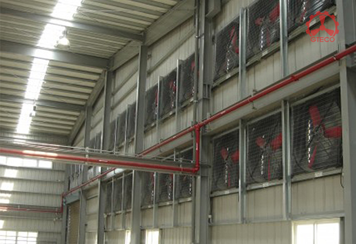 Hướng Dẫn Cách Lắp Quạt Thông Gió Cho Từng Vị Trí Sử Dụng 5 Lắp quạt thông gió cho khu công nghiệp