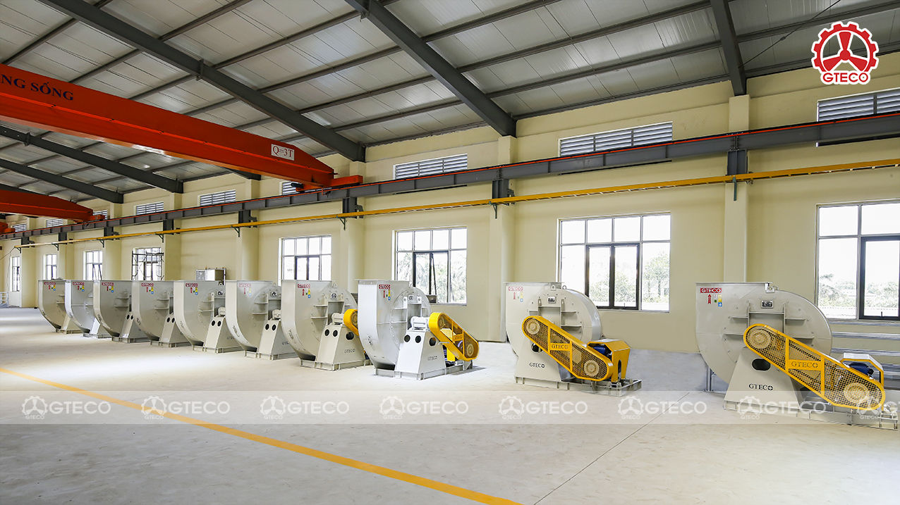 GTECO - Cung cấp quạt công nghiệp tại Hưng Yên chất lượng