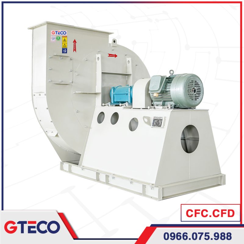 Quạt ly tâm gián tiếp qua khớp nối CFD