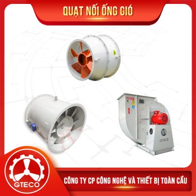 Các loại quạt nối ống gió