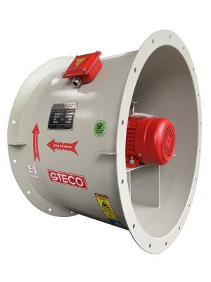 Quạt Chống Cháy Nổ - Quạt Công Nghiệp GTECO Chất Lượng Cao 2 Quạt hướng trục chống cháy nổ