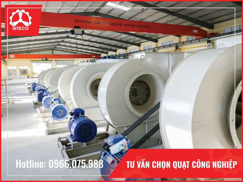 Tư vấn chọn quạt công nghiệp