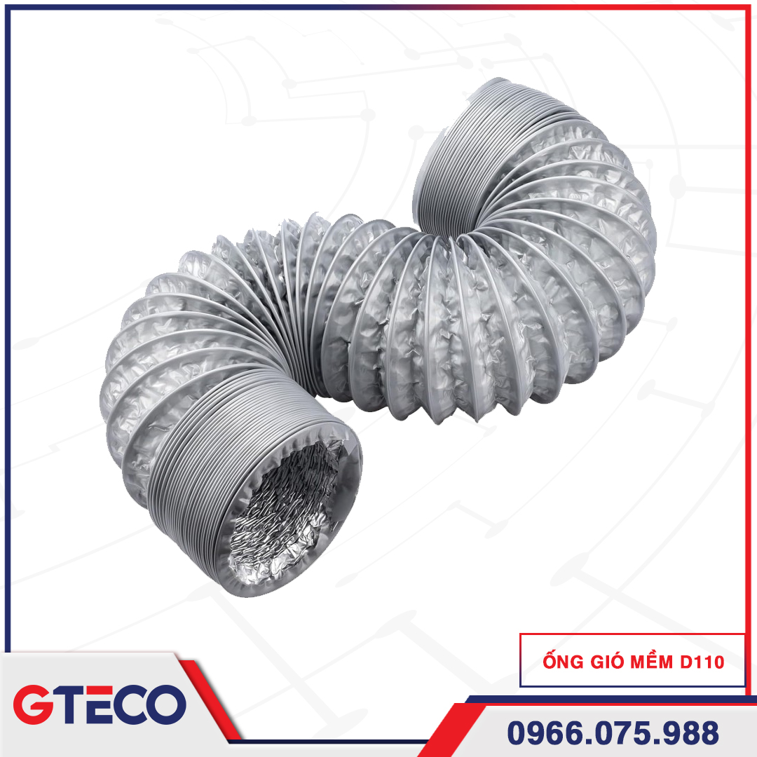 Ống Gió Mềm D110 2 Ống gió mềm D110