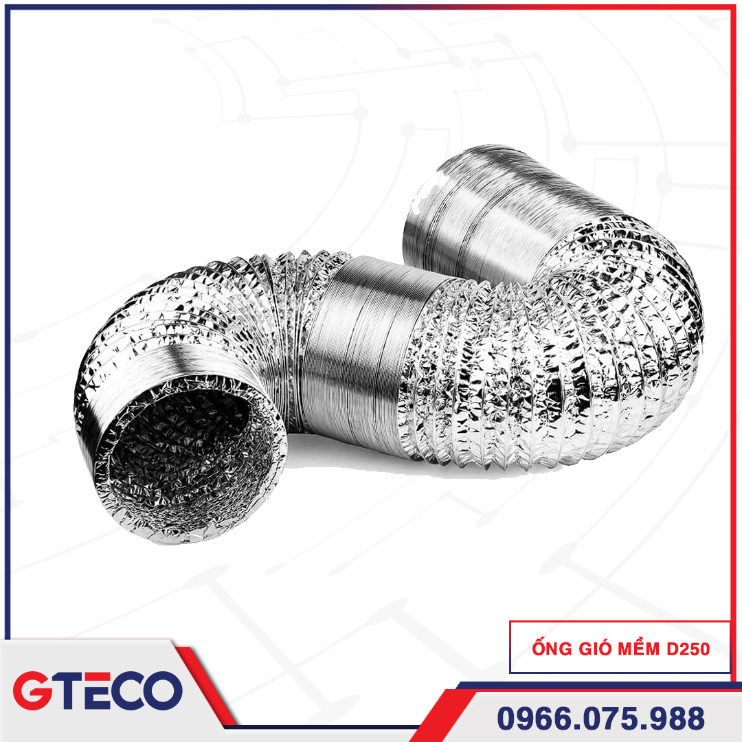 Ống Gió Mềm D250 3 Ống Gió Mềm D250