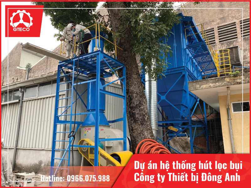 GTECO – Cung cấp giải pháp hút lọc bụi toàn diện cho Công ty Thiết bị điện Đông Anh