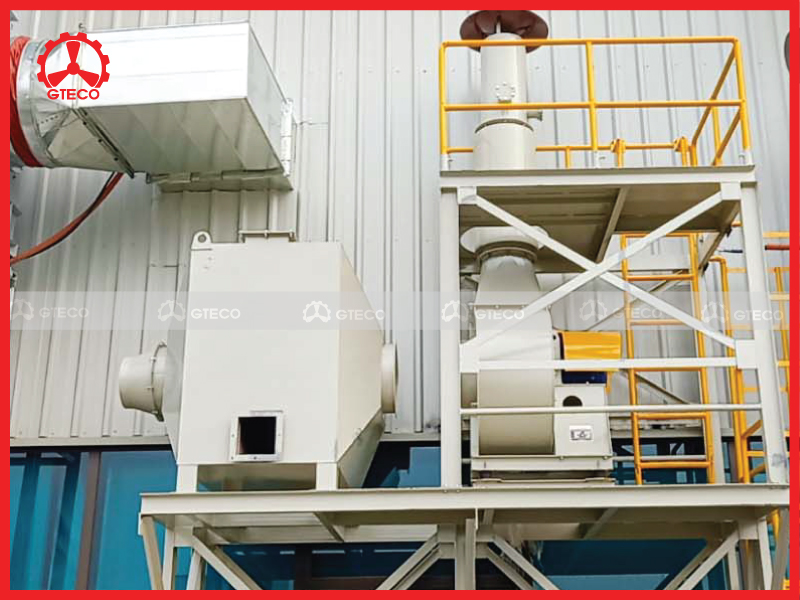 Hệ thống xử lý khí thải được GTECO thiết kế, sản xuất theo tiêu chuẩn chất lượng Hệ thống xử lý khí thải được GTECO thiết kế, sản xuất theo tiêu chuẩn chất lượng