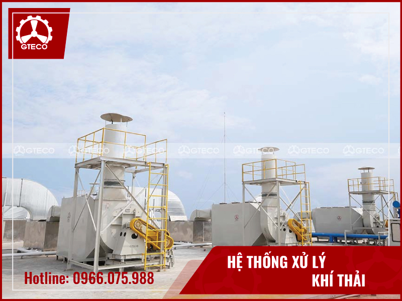 xử lý khí thải VOC