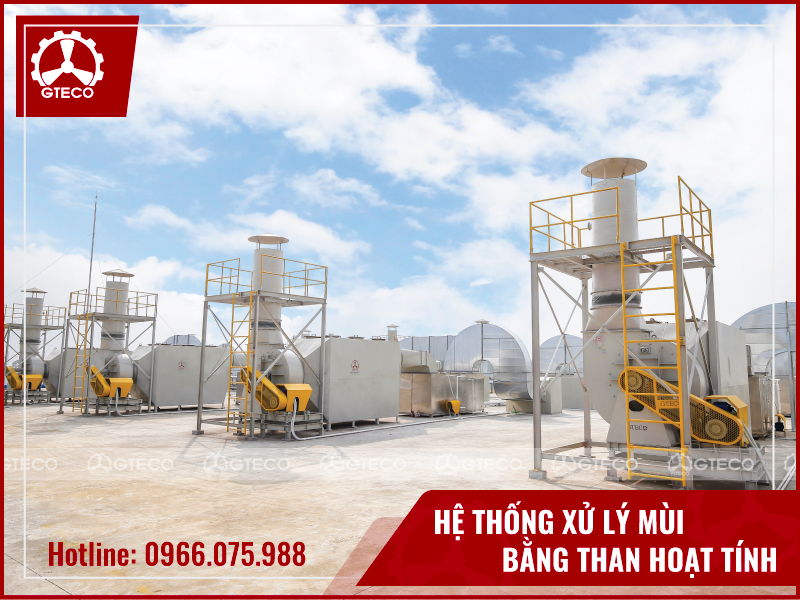 Hệ thống xử lý mùi bằng than hoạt tính
