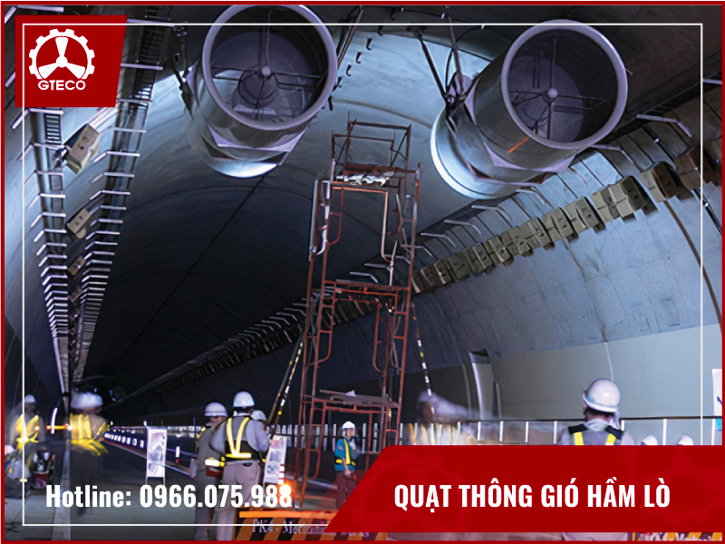 Quạt thông gió hầm lò