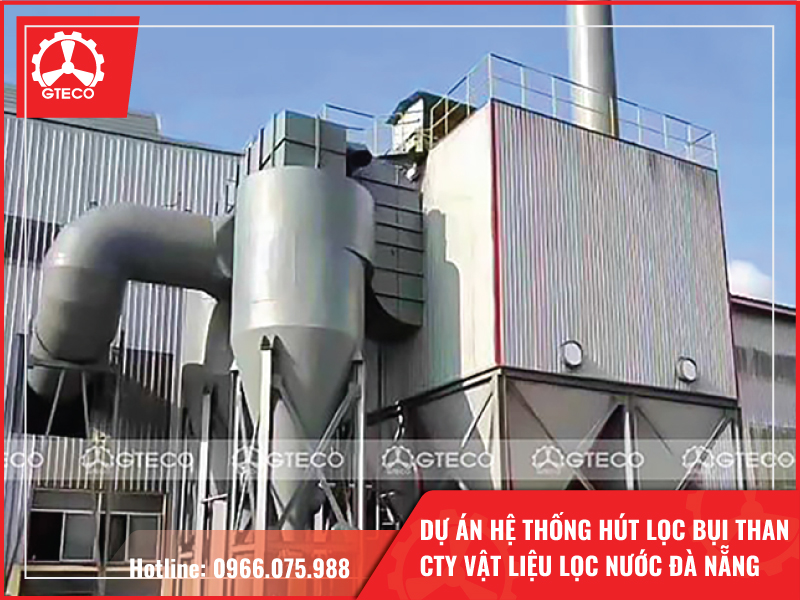 GTECO Chinh Phục Thị Trường Miền Trung Với Dự Án Hút Lọc Bụi Than Tại Đà Nẵng