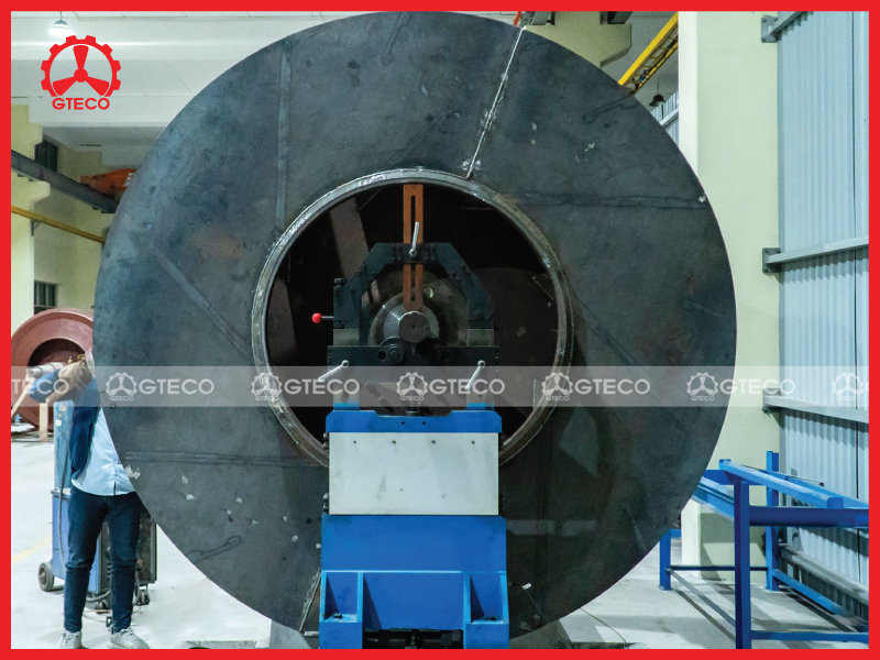 Đội ngũ nhân lực của GTECO hăng say triển khai quá trình chế tạo, sản xuất quạt nhà máy xi măng Đội ngũ nhân lực của GTECO hăng say triển khai quá trình chế tạo, sản xuất quạt nhà máy xi măng
