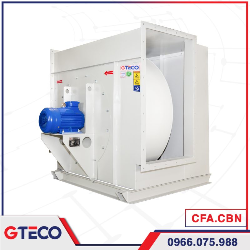 Quạt ly tâm dạng hộp động cơ nằm bên ngoài CFA.CBN