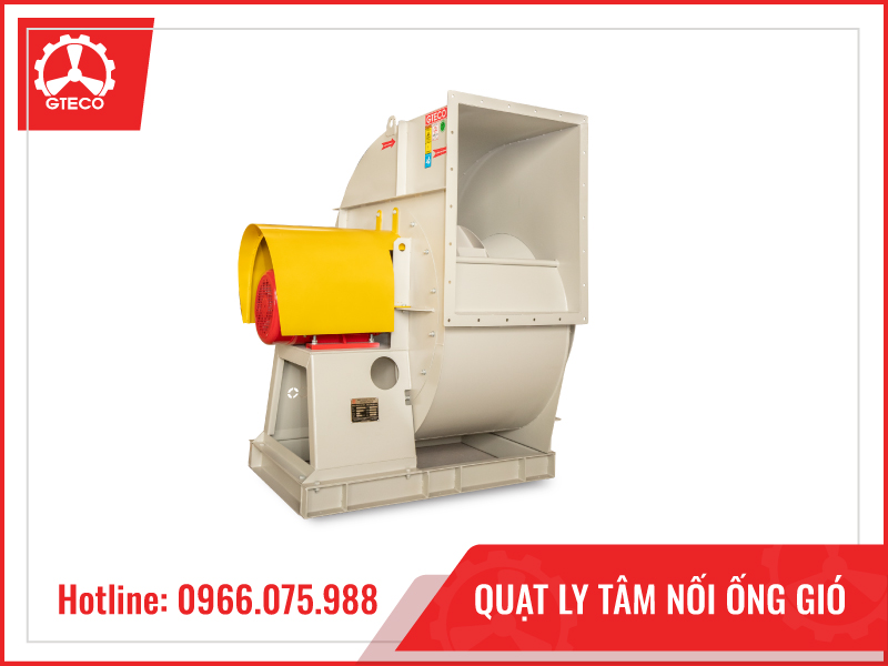 Quạt ly tâm nối ống gió