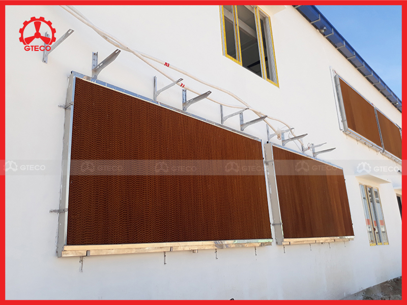 Hệ thống cooling pad được áp dụng rất nhiều các công trình và không gian Hệ thống cooling pad được áp dụng rất nhiều các công trình và không gian