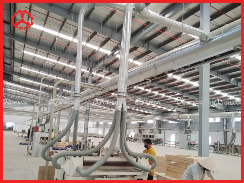 Ứng dụng của hệ thống xử lý bụi gỗ