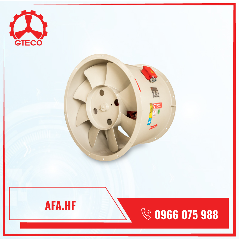 Nguyên lý hoạt động của quạt hướng trục Nguyên lý hoạt động của quạt hướng trục