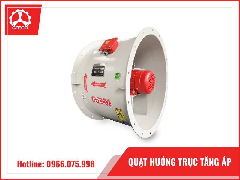 Quạt hướng trục tăng áp