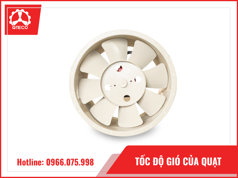 Tốc độ gió của quạt