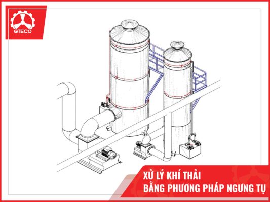 Xử lý khí thải bằng phương pháp ngưng tụ