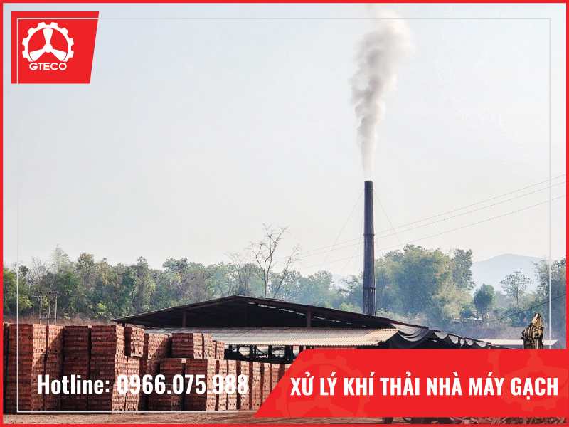 Xử lý khí thải nhà máy gạch