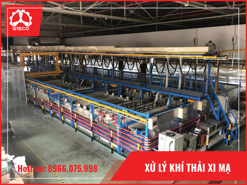 Xử lý khí thải xi mạ