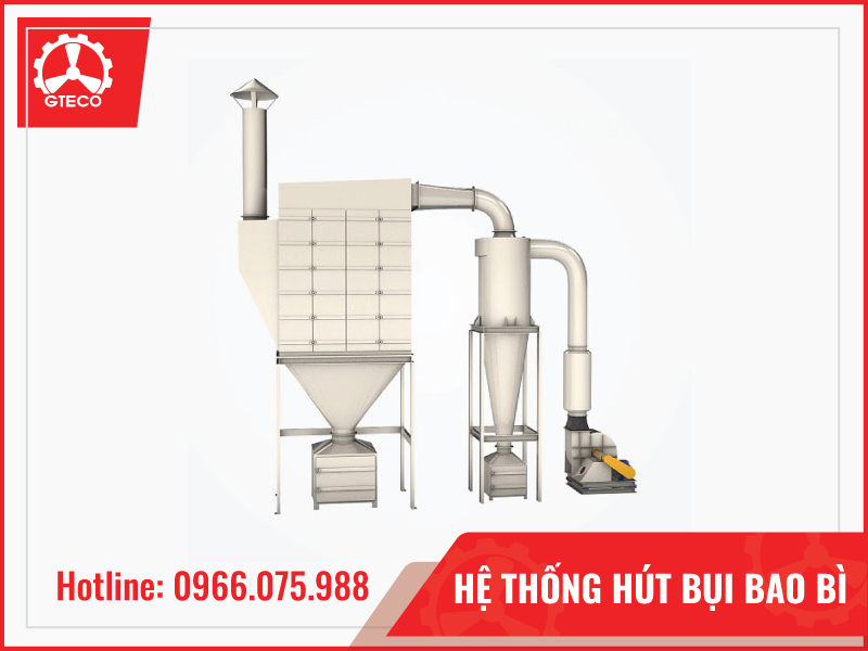 Hệ thống hút bụi bao bì
