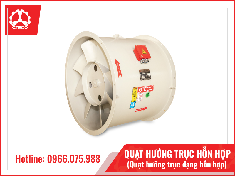 Quạt hướng trục hỗn hợp