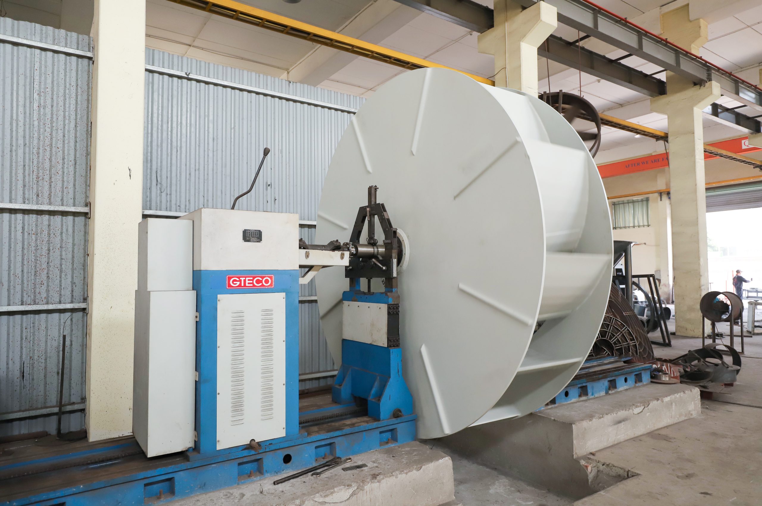 Dịch Vụ Cân Bằng Động Cánh Quạt GTECO Giải Pháp Hoàn Hảo Cho Hệ Thống Quạt Công Nghiệp 3 Cân bằng động cánh quạt GTECO