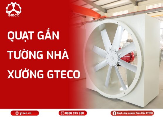Quạt gắn tường cánh nhôm