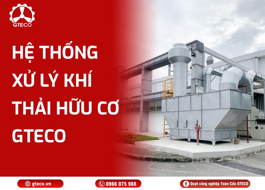 Hệ thống xử lý khí thải hữu cơ