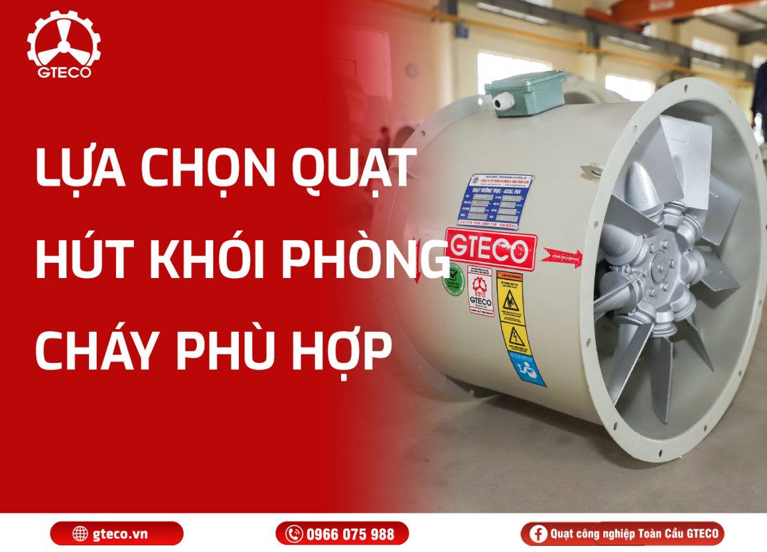 Quạt hút khói phòng cháy