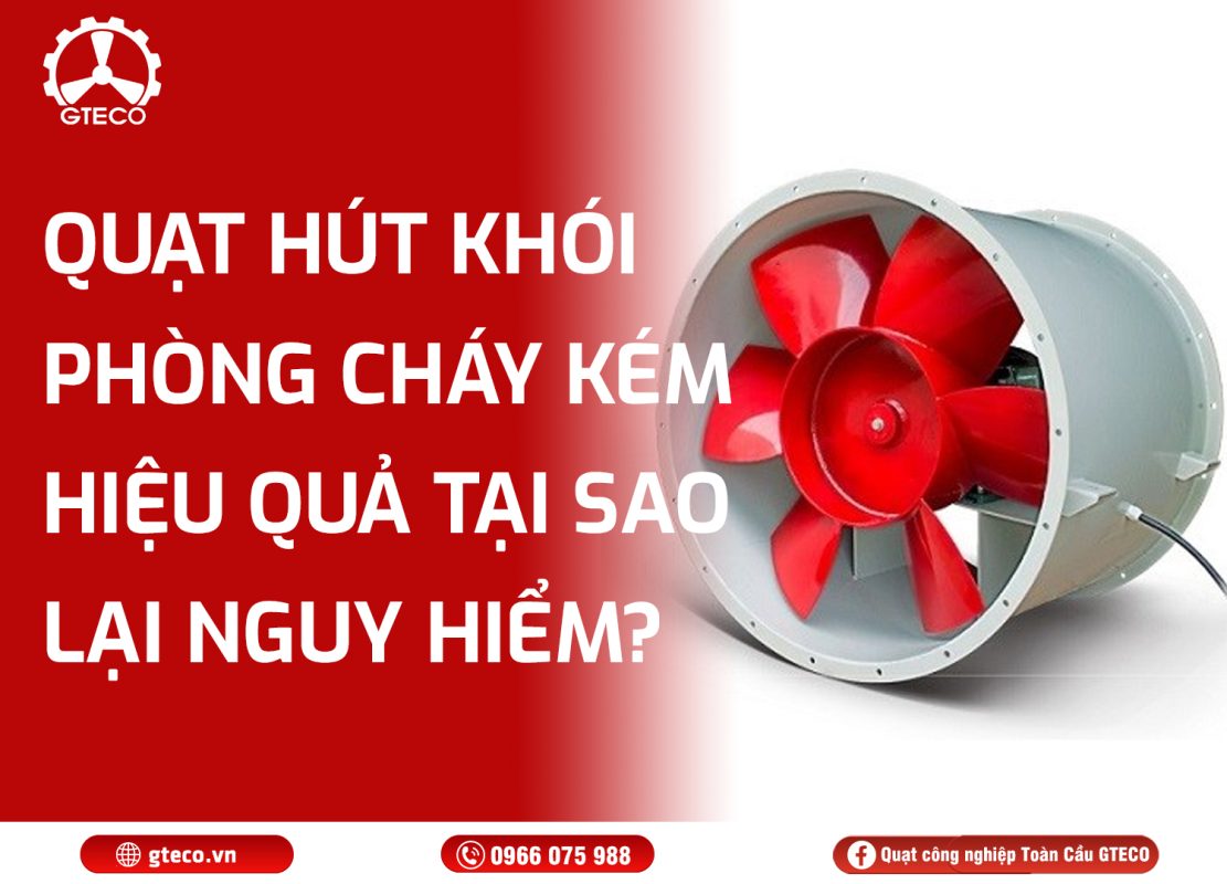Quạt hút khói phòng cháy