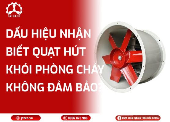 Quạt hút khói phòng cháy
