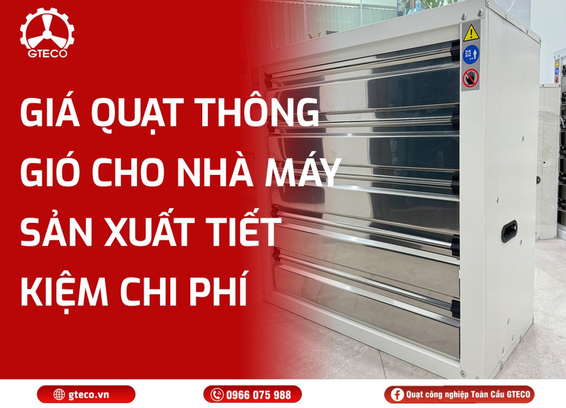 Quạt thông gió gắn tường GTECO