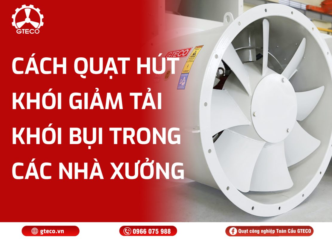 Quạt Hút Khói Nhà Xưởng GTECO