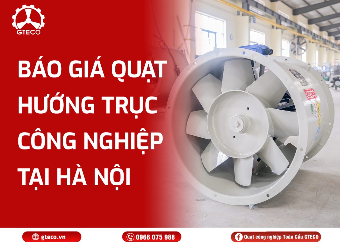 Quạt hướng trục công nghiệp