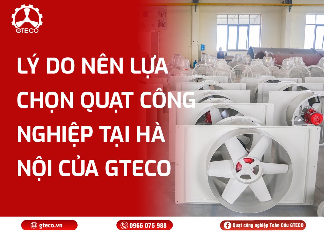 Quạt công nghiệp tại Hà Nội