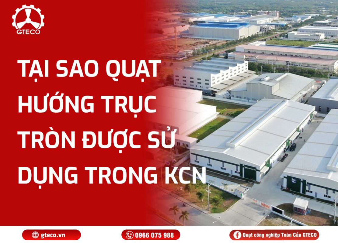 Quạt hướng trục tròn GTECO