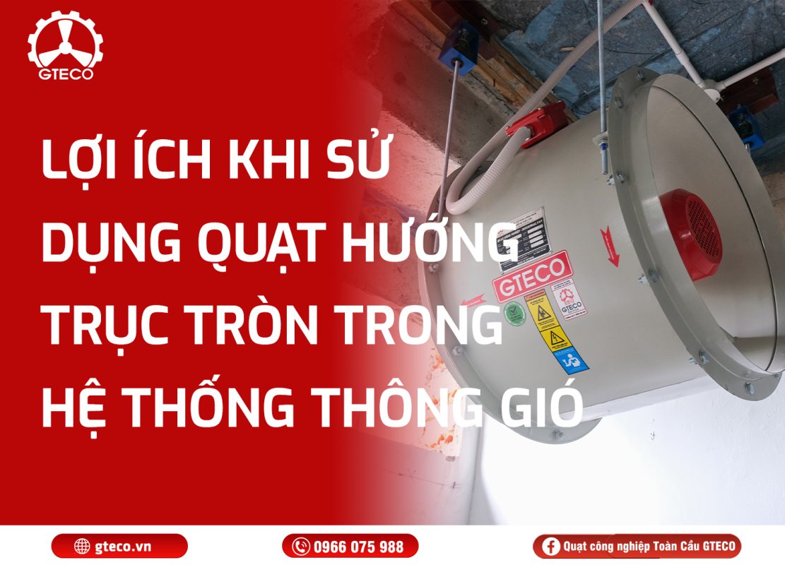 Quạt hướng trục tròn GTECO
