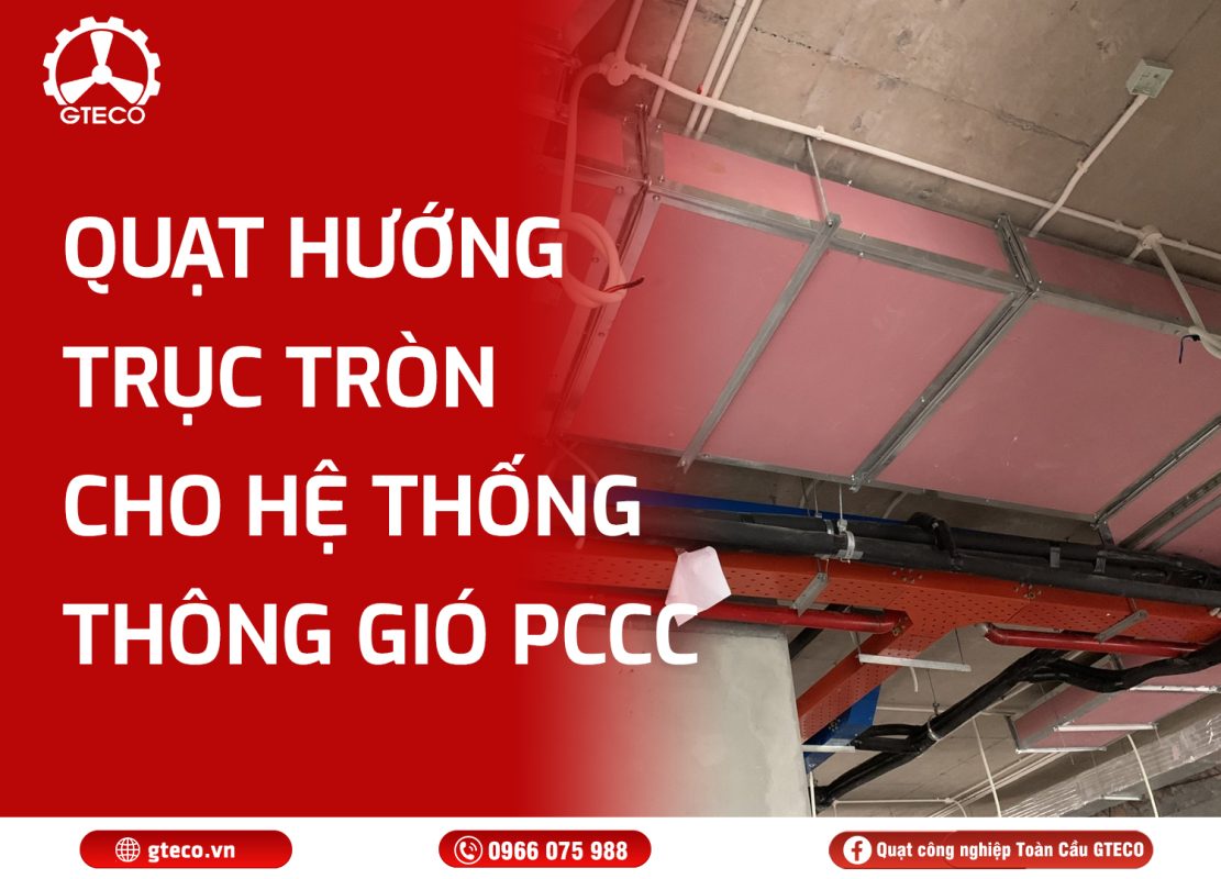 Quạt hướng trục tròn GTECO
