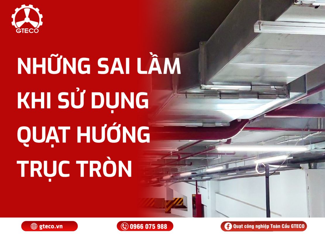 Quạt hướng trục tròn GTECO