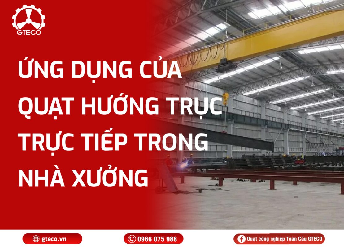 Quạt hướng trục trực tiếp